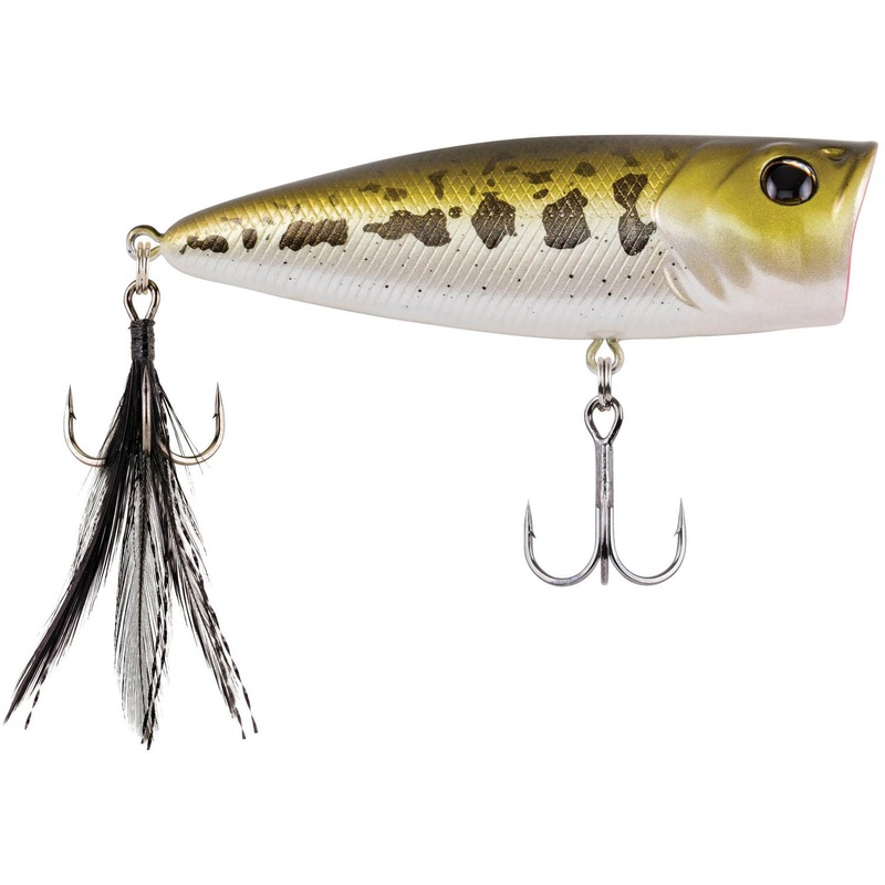 Berkley Bullet Pop 60/70/80 Topwater Popper Baby Bass 2 3/4 inch – 2/5 oz