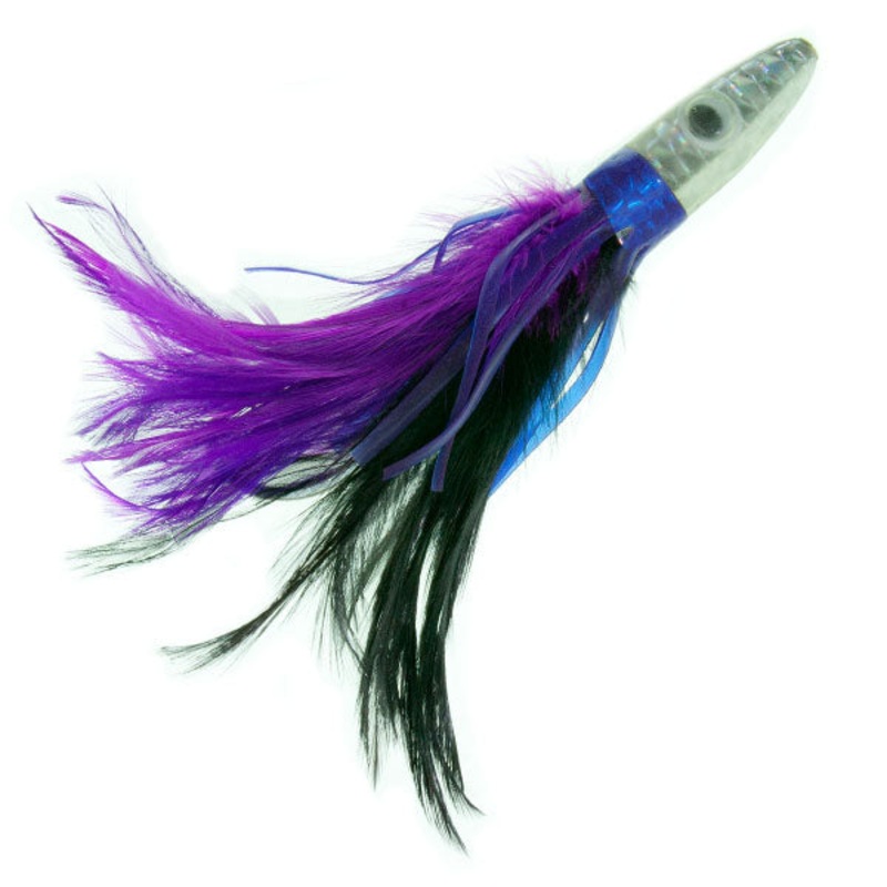 Boone Tuna Treat Rigged Lures Purple/Black