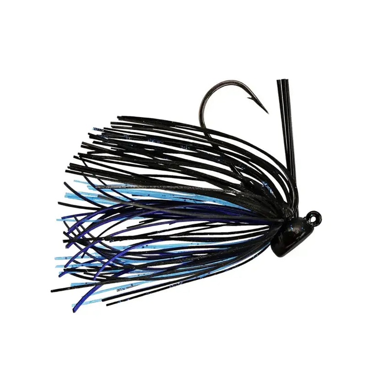Buckeye Lures BFS Spot Remover Finesse Jig 1/8 oz Black Blue