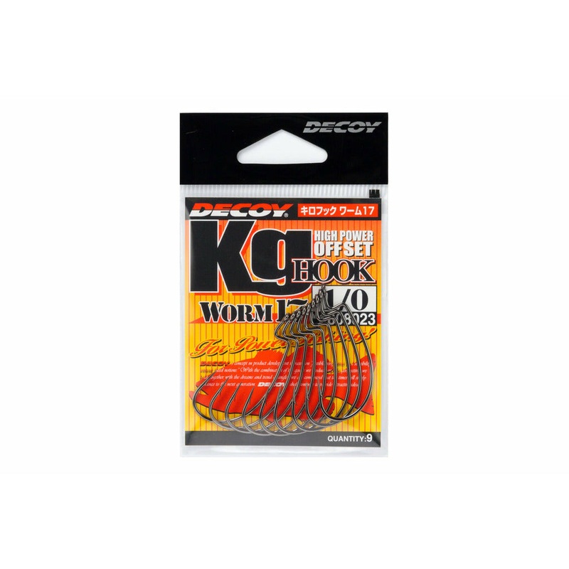DECOY WORM17 KG HOOK Size #4