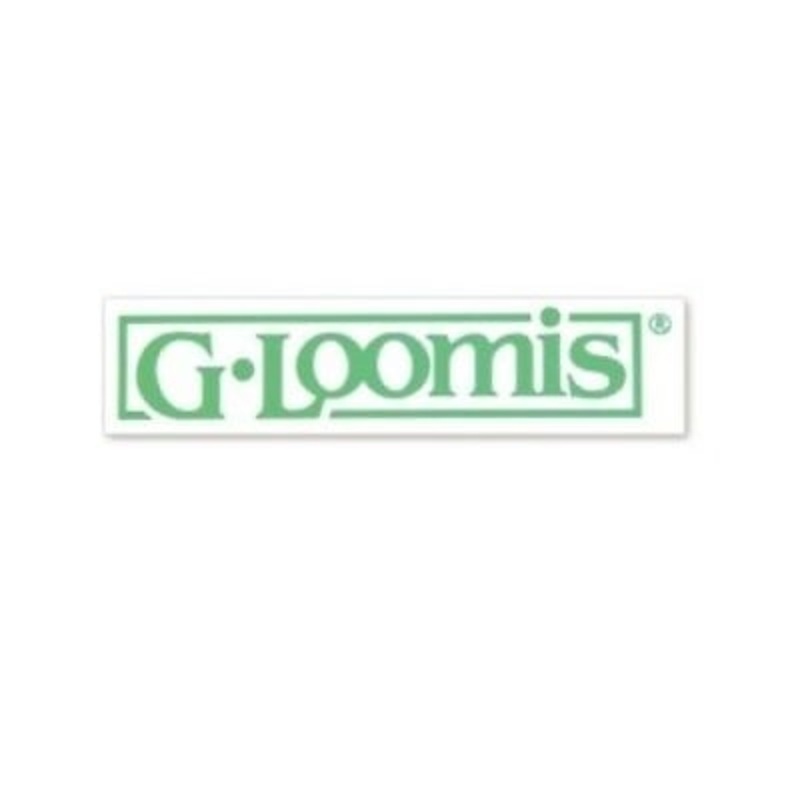 G. Loomis Block Logo Decal 8″ Neon Green Neon Green