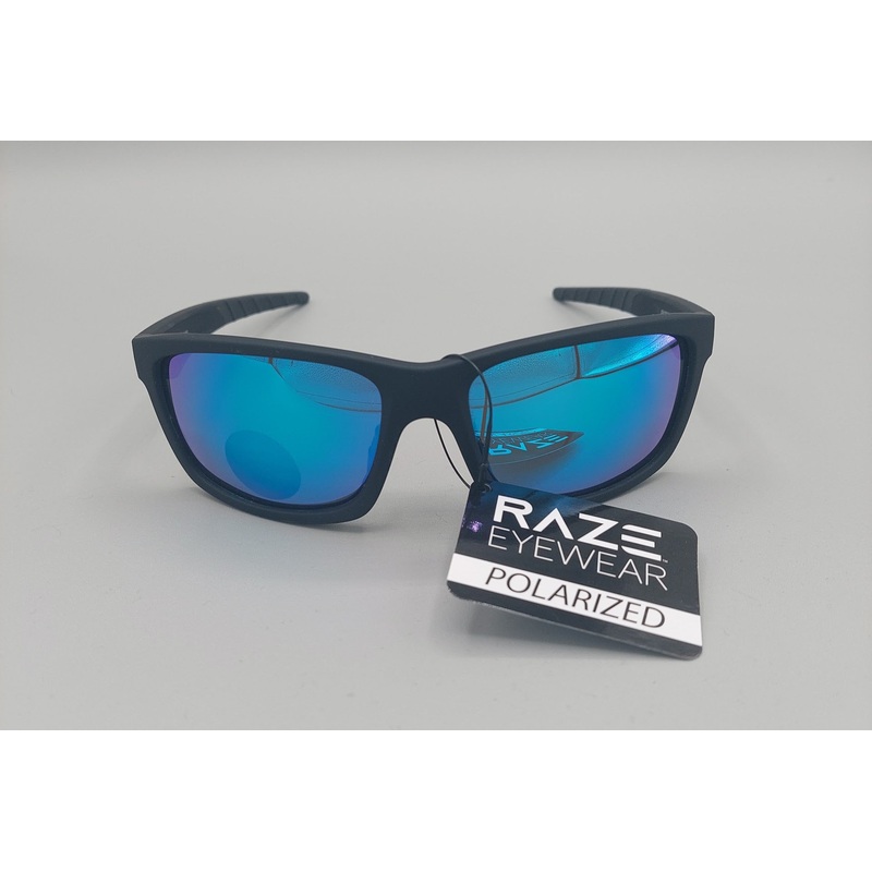 RAZE POLARIZED SUNGLASSES Blue Lens