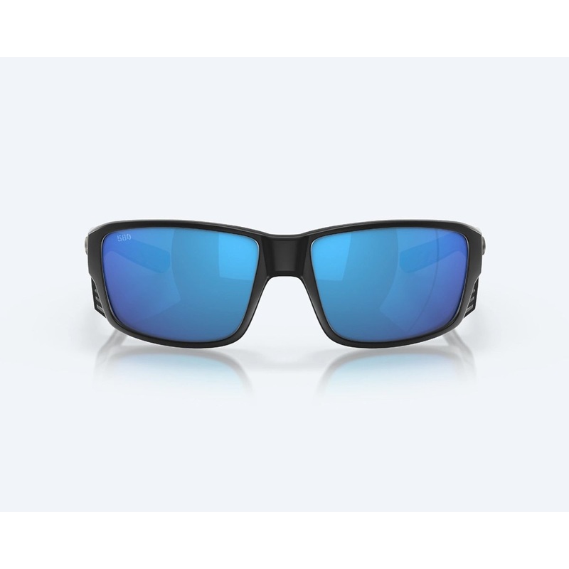 Costa Tuna Alley Pro Sunglasses Matte Black Blue Mirror Polarized Glass