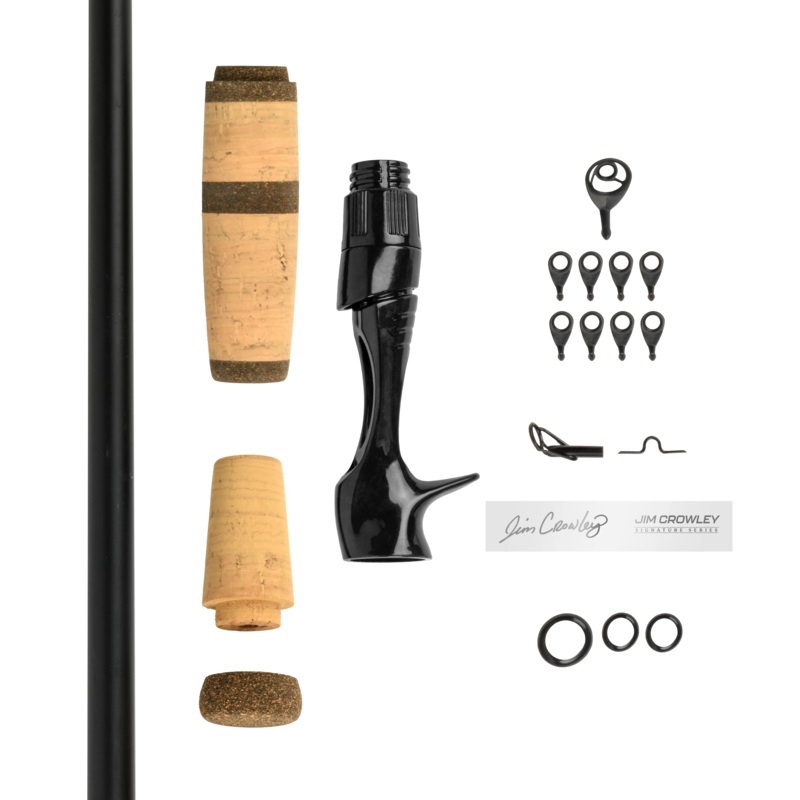 Jim Crowley 7’4″ Med-Heavy Bladed Jig Rod Kit