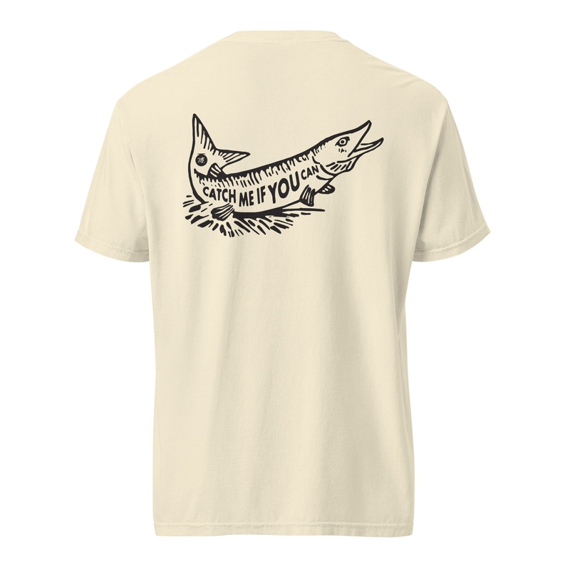 Musky Fool Catch Me If You Can T-Shirt Ivory S