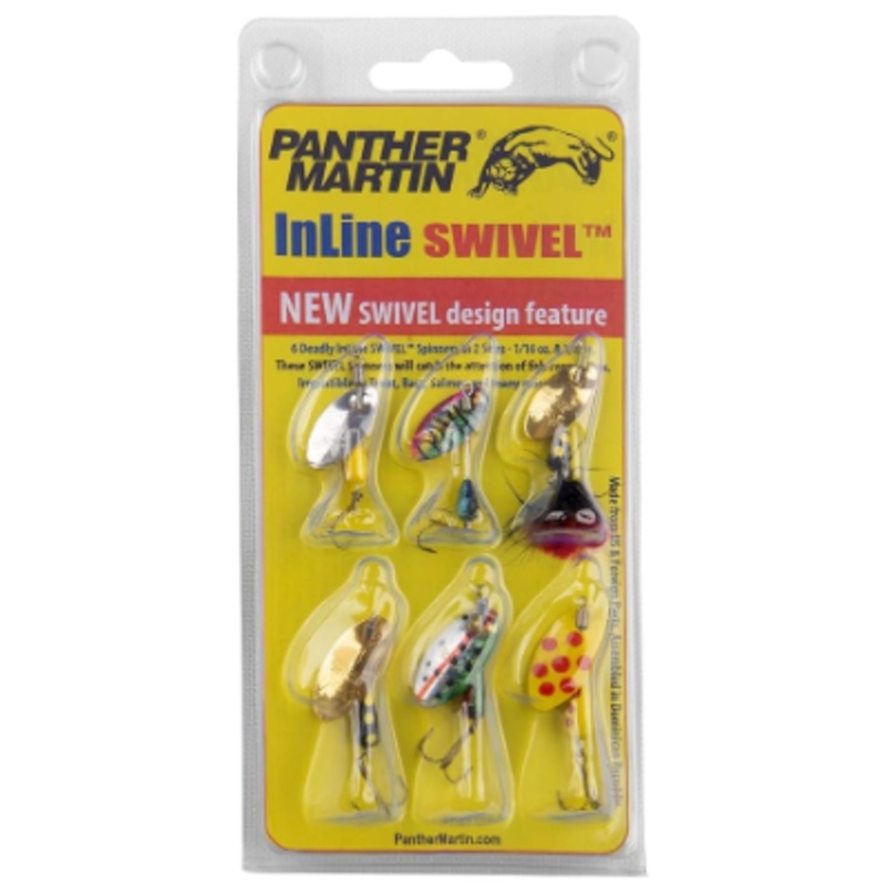 Panther Martin PMIS6 Inline Swivel Kit Pack of 6