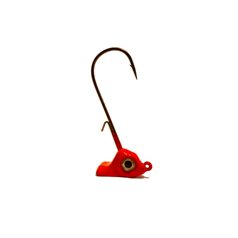 Red Stand Up Jig Heads 3pk 1/8oz