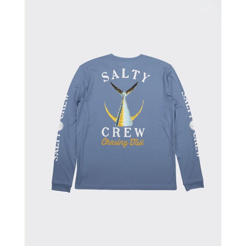 SALTY CREW TAILED L/S SUNSHIRT MARINE BLUE S