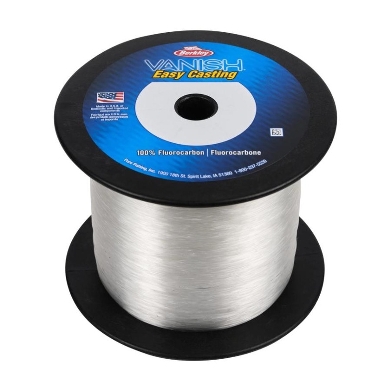 BERKLEY VANISH FLUOROCARBON BULK SPOOL CLEAR 40LB (2000YDS)