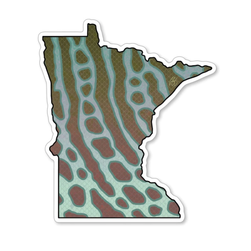 Casey Underwood Minnesota Muskie Decal Sticker