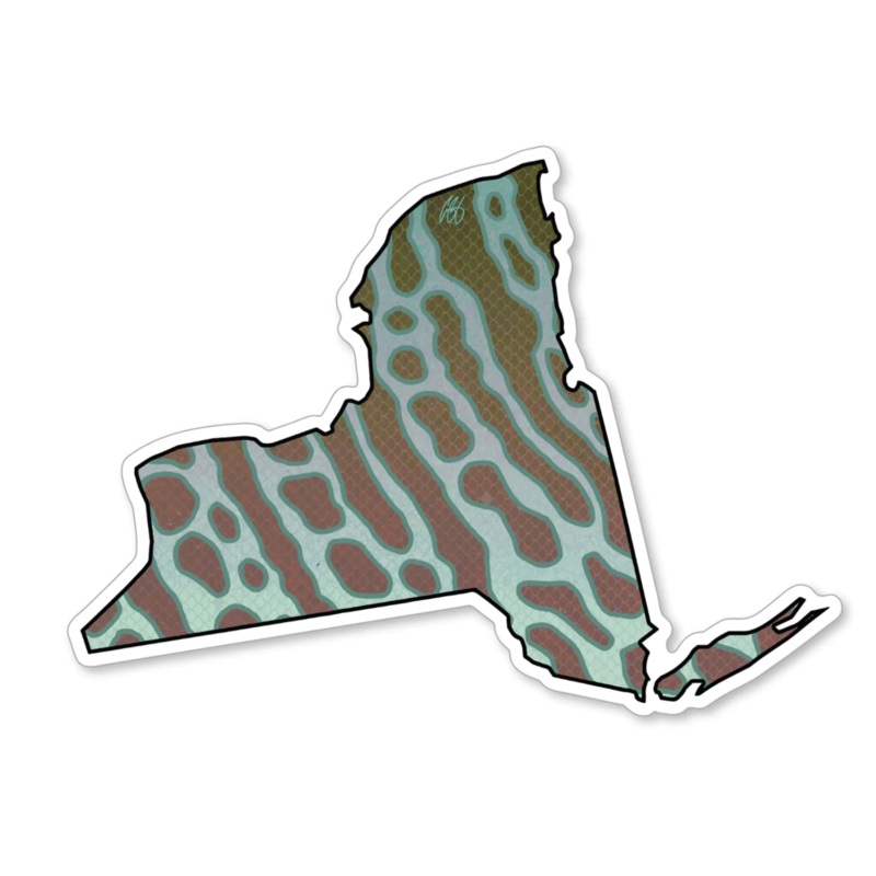 Casey Underwood New York Muskie Decal Sticker