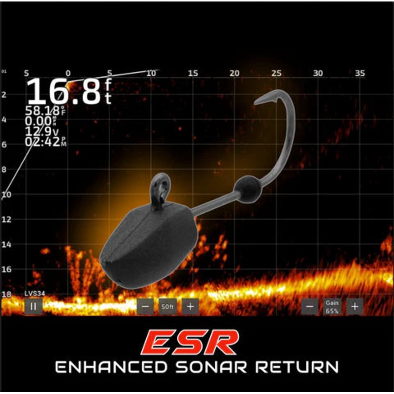 EUROTACKLE ESR FINESSE TUNGSTEN JIG HEAD 1/8 – #1/0
