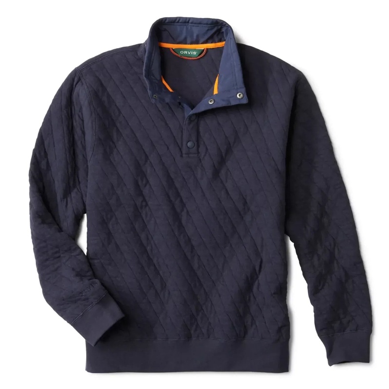 Orvis – Outdoor Quilted Snap Sweatshirt – M