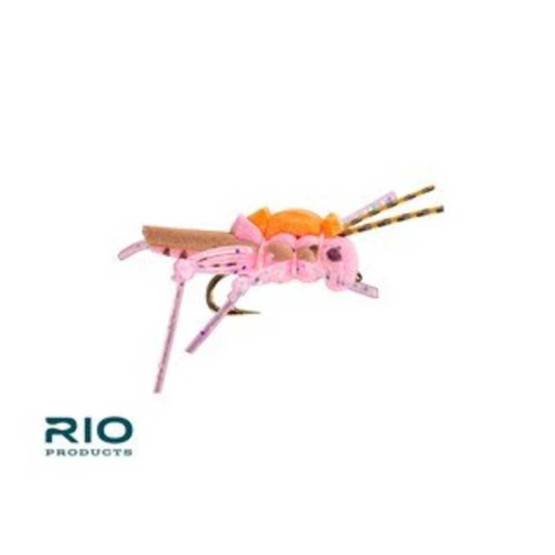 RIO Flies Juicy Hopper (12 Pack) 6 Pink