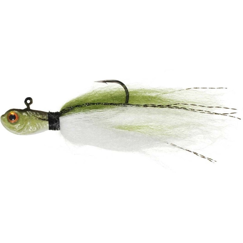 SPRO Phat Fly Hair Jig 2 pack Baby Bass 1/16 oz.
