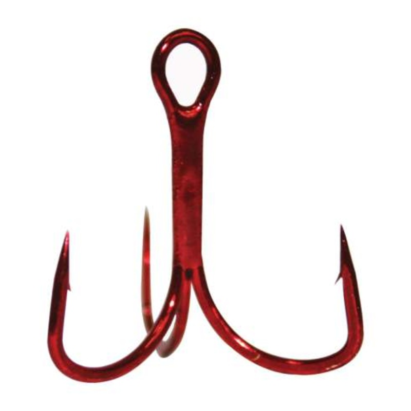 Gamakatsu EWG Treble Hook Black 6 – 12 pack