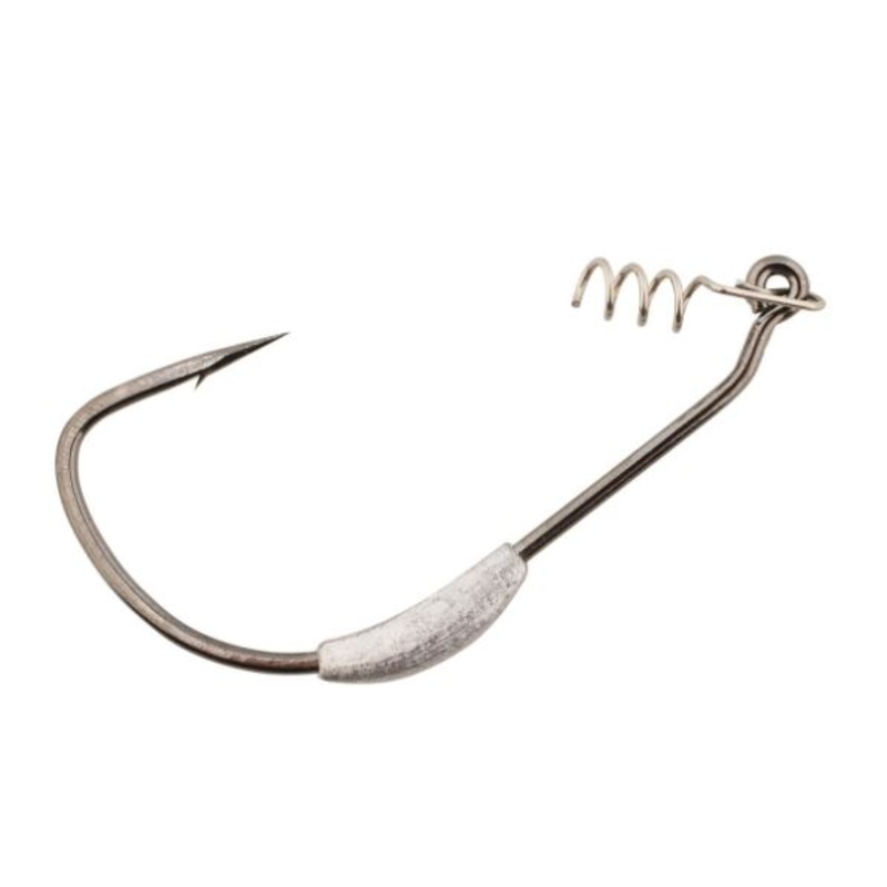 Gamakatsu Weighted Superline Hook w/ Spring Lock 4 pack 3/0 – 1/16 oz