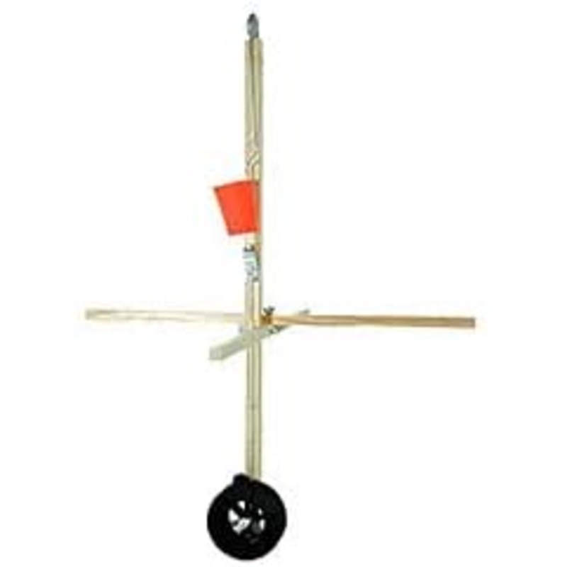 HT Frontier Wood Tip Up 1500 Ft Spool W/Drag