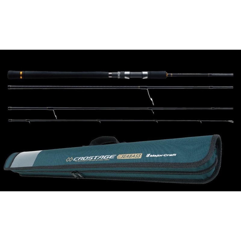 Major Craft Crostage 4pc Travel Spinning Rod CRX-964LSJ Light Slow Jigging