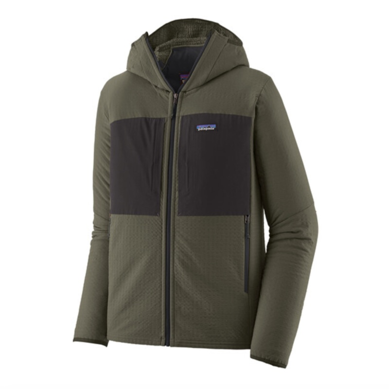 Patagonia Men’s R2 TechFace Hoody – Pine Needle Green Medium