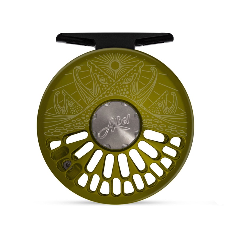 Abel TR Custom Underwood Fly Reel 4/5 Underwood Last Light – Olive