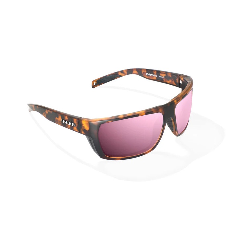 Bajio – Palometa – Sunglasses – Brown Tortoise/Rose Mirror/Glass Brown Tortoise Matte Rose Mirror Glass / Medium Fit