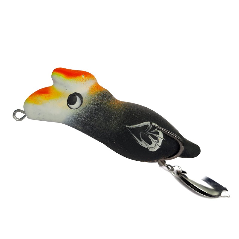 Bravvo Hornbill Frog Lure | 7.5cm | 1415g Orange Black