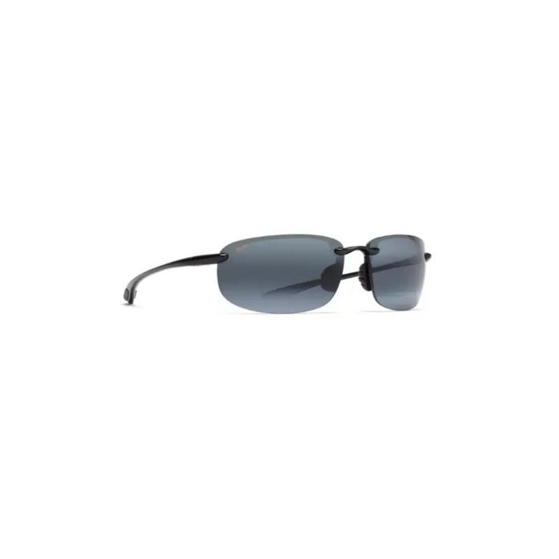 MAUI JIM HO’OKIPA POLARIZED SUNGLASSES GLOSS BLACK HCL BRONZE