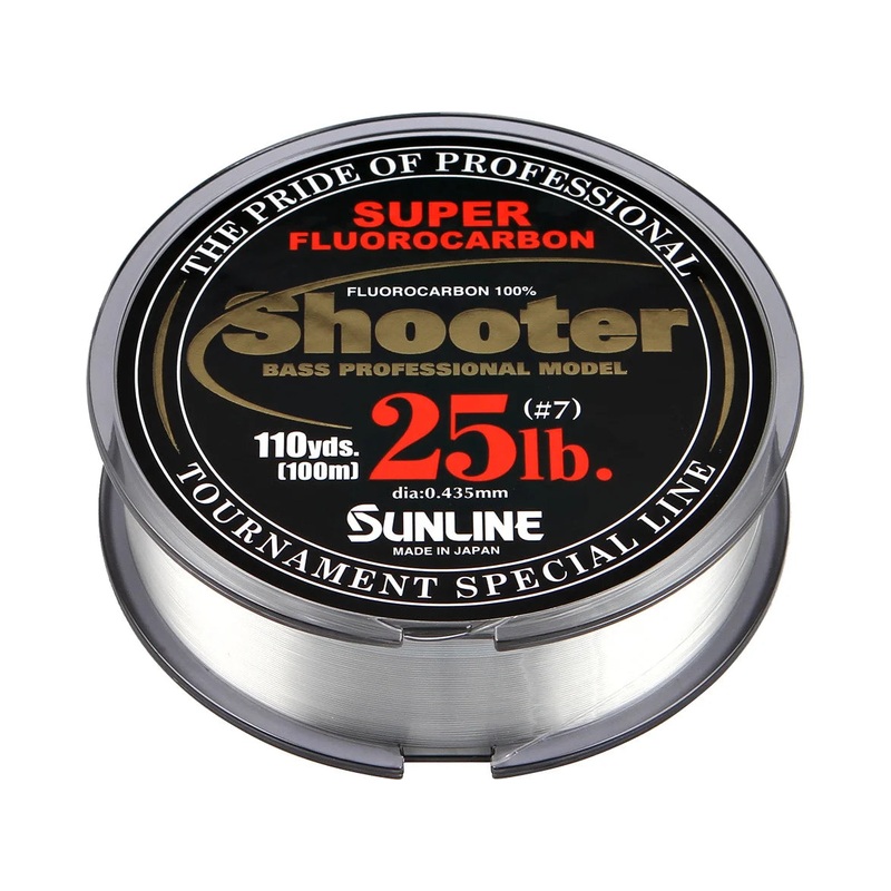 SUNLINE SHOOTER FLUOROCARBON Filler Spool 7 lb – 110 yd