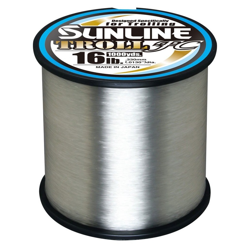 Sunline Troll FC Trolling Fluorocarbon 1000 Yards 16 pound