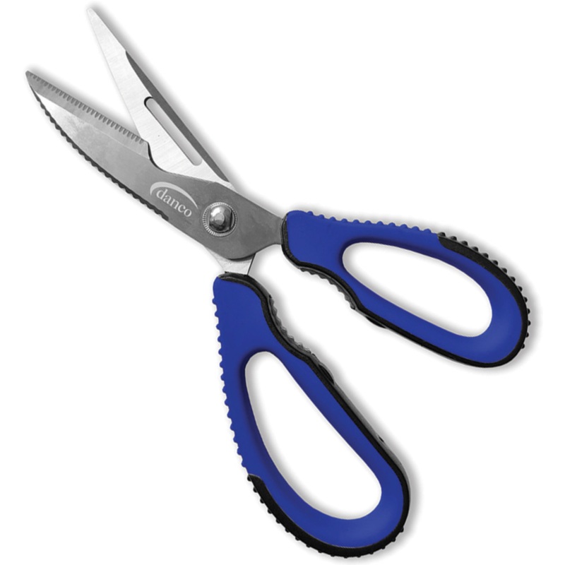 Danco Stainless Steel Bait Shears, blue (ocean)