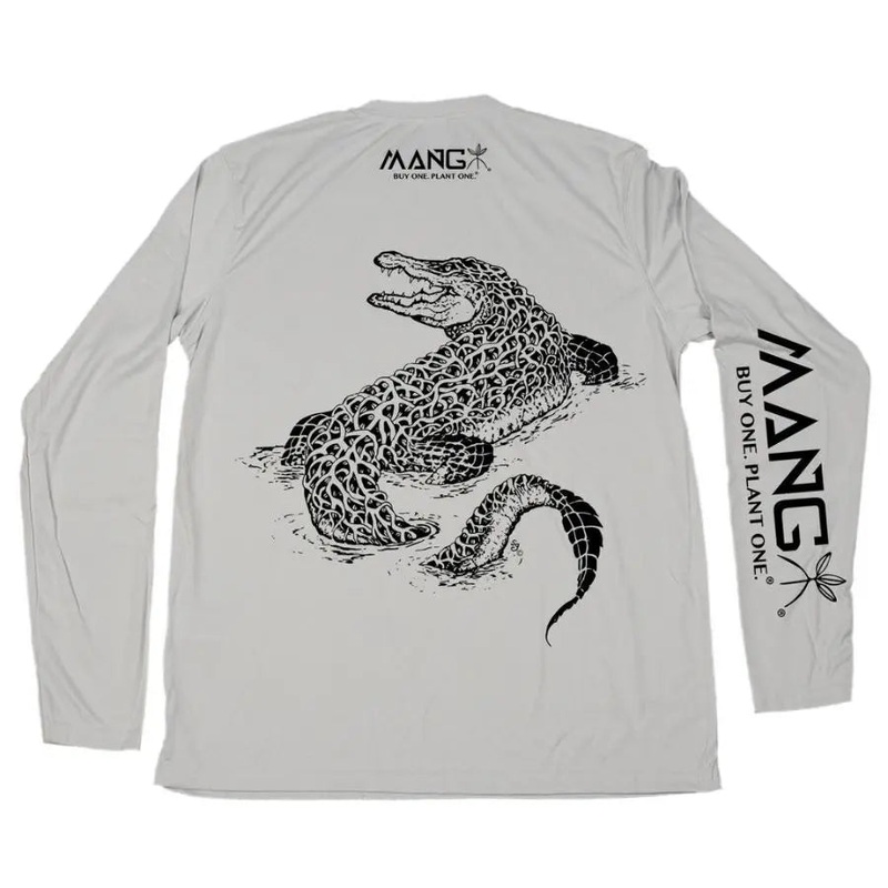 MANG GATOR MANG LS PEARL GREY 3XL