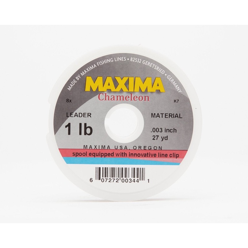 Maxima Chameleon Fishing Line – Leader Wheel 1 Pound