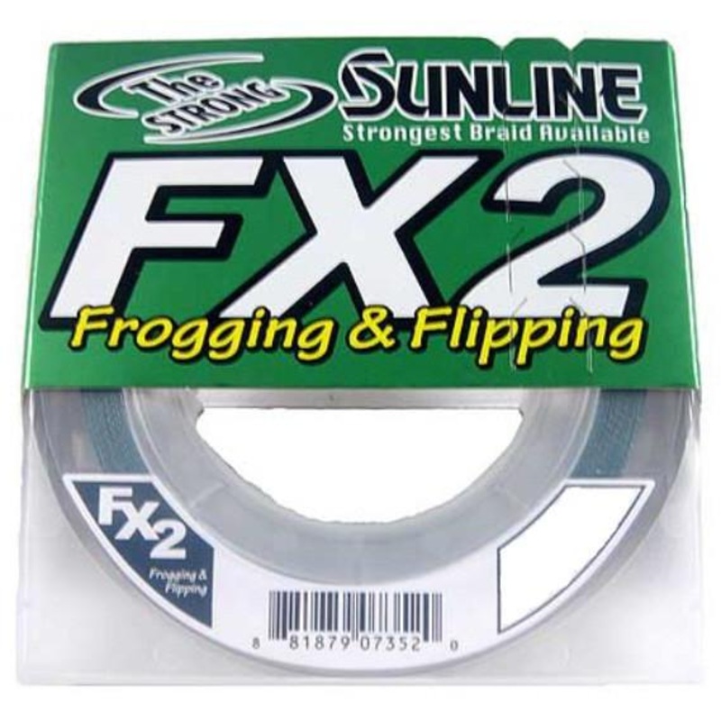 Sunline Fx2 Braid Dark Green 50 pound – 125 yards
