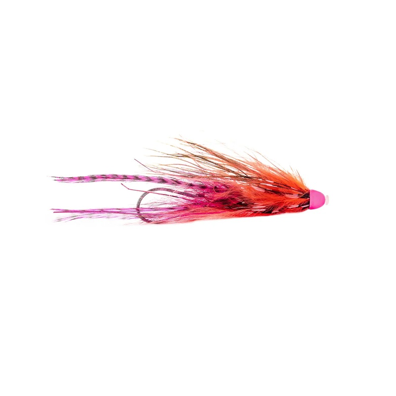 Aqua Flies Hartwick’s Cone Wiggler – Pink / Pink (3-Pack) Pink / Pink