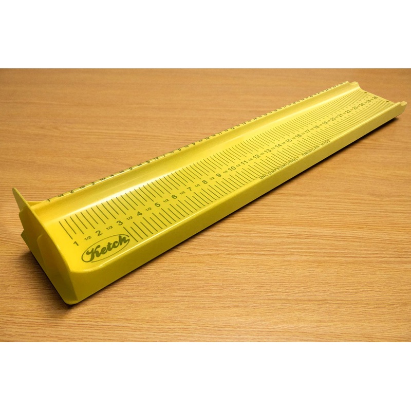 Ketch Karbonate Board Yellow 26 Inch