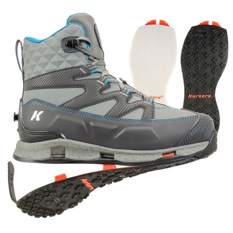 Korkers Women’s Bantam Lite Wading Boot 5 Felt / Kling On
