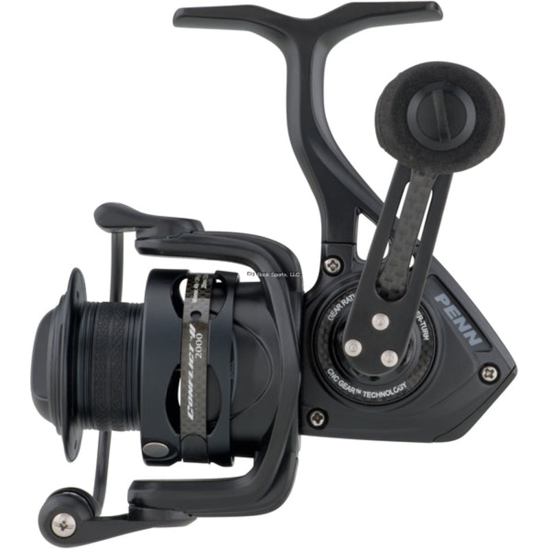 Penn Conflict II Spinning Fishing Reels, Front Drag, 7 Brg CFTII2500