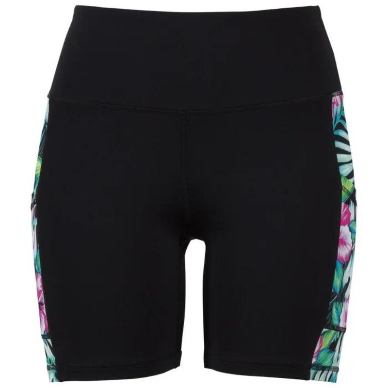 SALT LIFE BLUE HAWAIIAN BIKE SHORT BLACK L