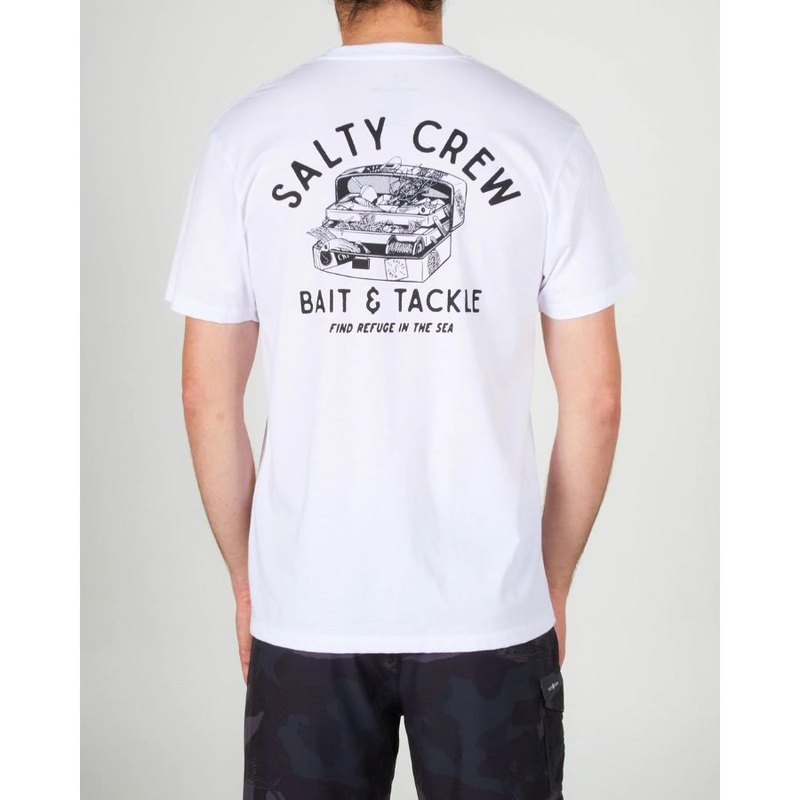 SALTY CREW TACKLE BOX S/S TEE WHITE S