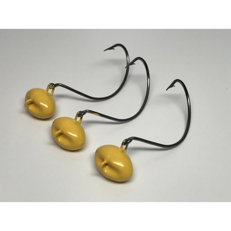 Yellow Flounder Jigs 1/4oz