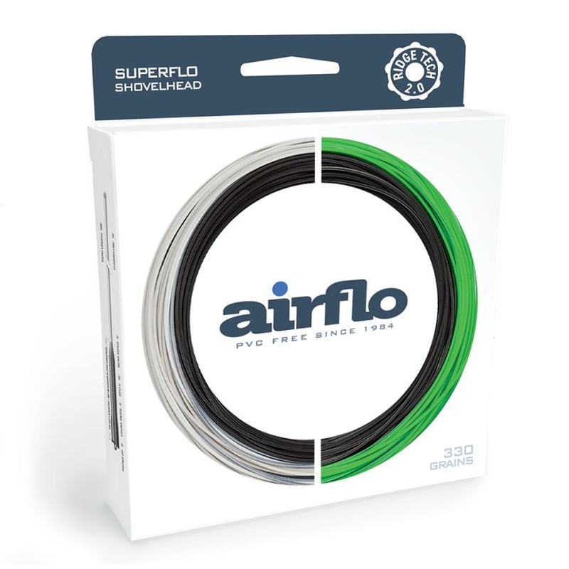Airflo RIDGE 2.0 SHOVEL HEAD 280gr BLACK/GRAY