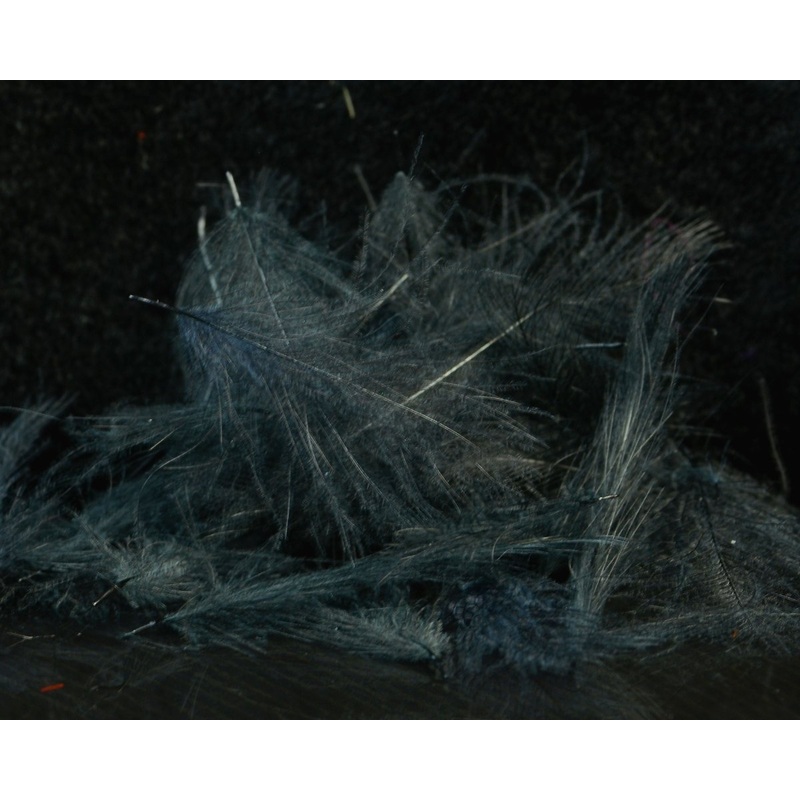 Hareline Cul De Canard (CDC) Feathers Black