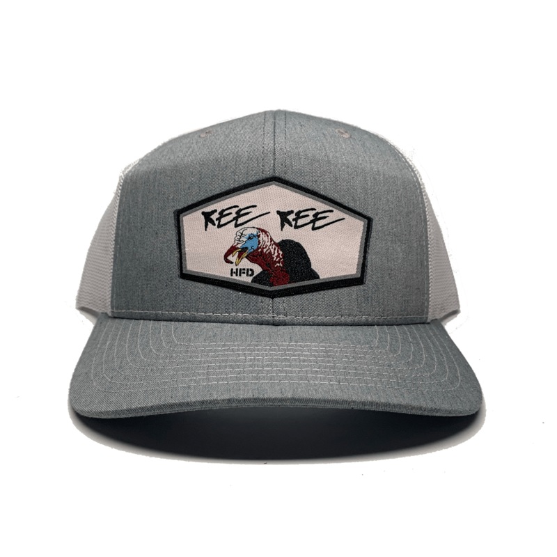 Heather Grey / White Kee Kee Turkey Hat