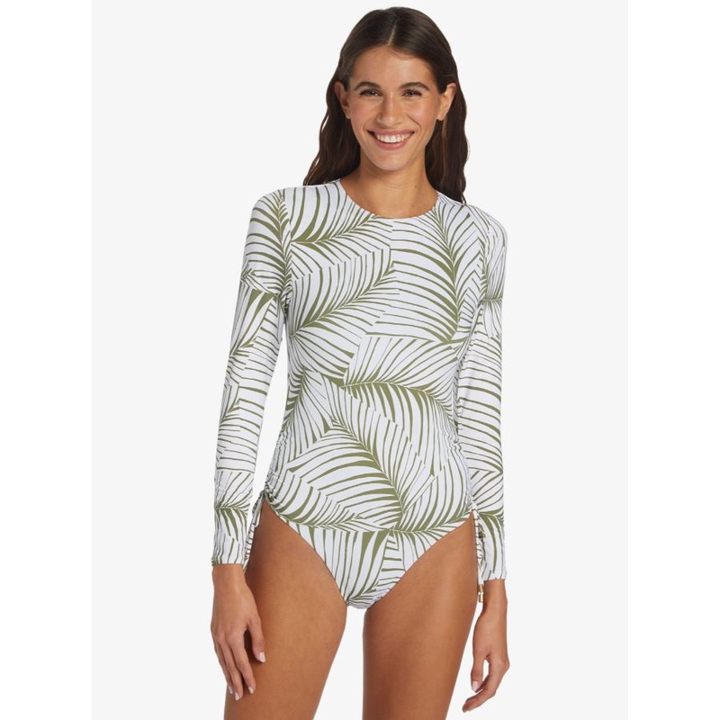 ROXY WARM SAND L/S ONESIE PALM TREE DREAMS XS