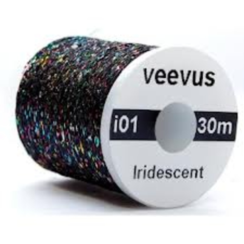 Veevus Iridescent Thread Assorted Colors – Fly Tying Black Rainbow