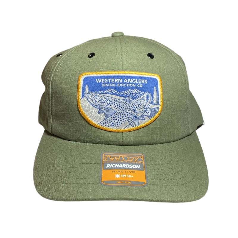 Western Anglers – Richardson Hat – Midnight Sippers Woven Patch – Olive Olive Woven – Casey Underwood – Midnight Sippers OSFM