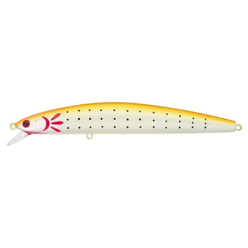 Daiwa SP Minnow Swimbaits – Floating Length: 5 1/8″ – Weight: 7/8oz Yellow Pearl