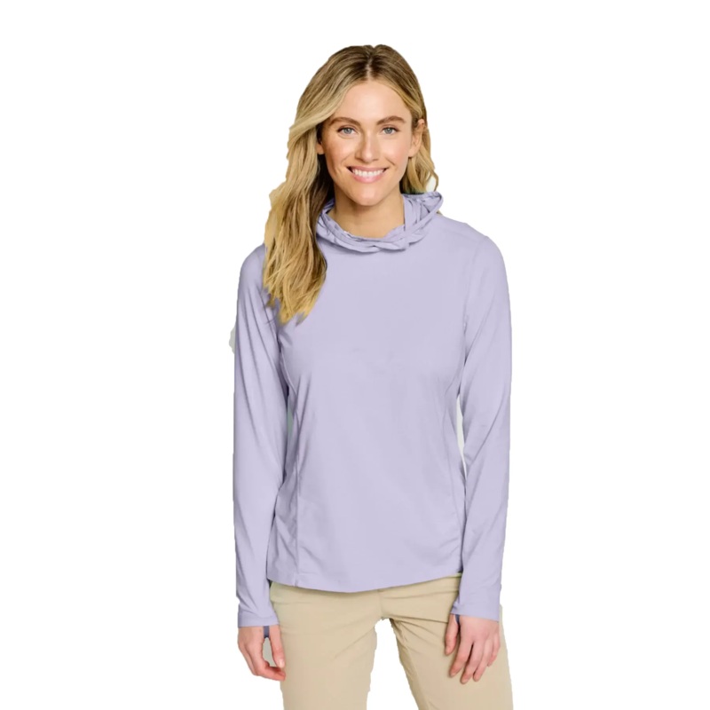 Orvis W’s Sun Defense Hoodie Cloud Blue XS