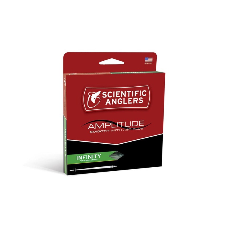 Scientific Anglers Amplitude Smooth Infinity Fly Line WF-3-F Optic Green / Mist Green / Buckskin